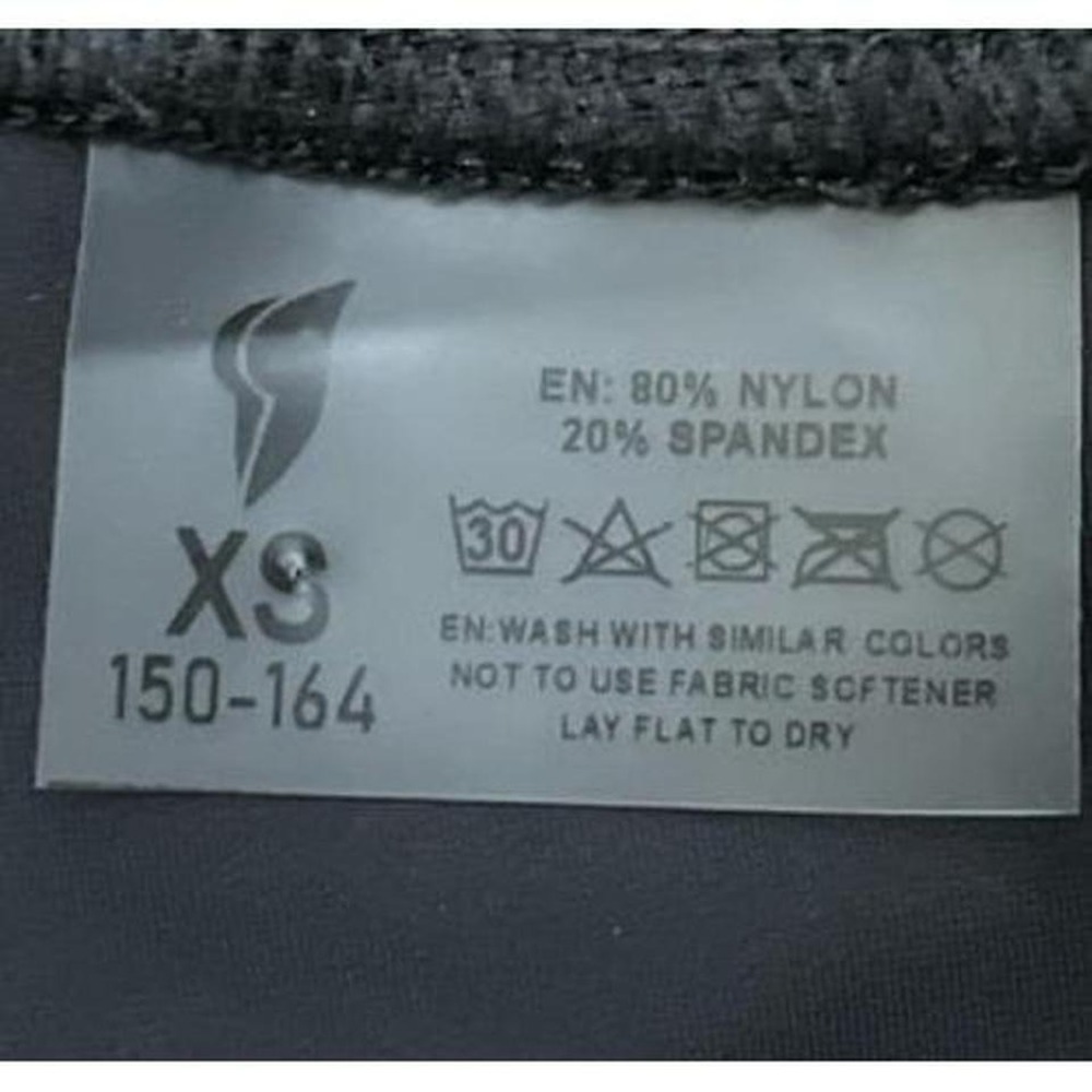 NWOT Bona Fide Mesh See Through Crop Workout Yoga Leggings Top Athletic Suit - Picture 5 of 6